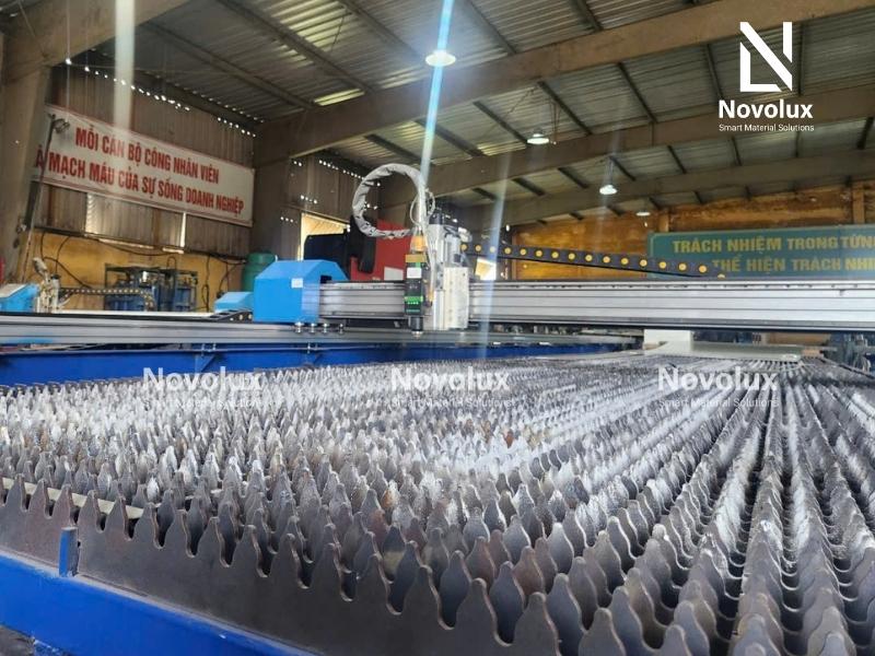 xưởng gia công sản xuất của novolux