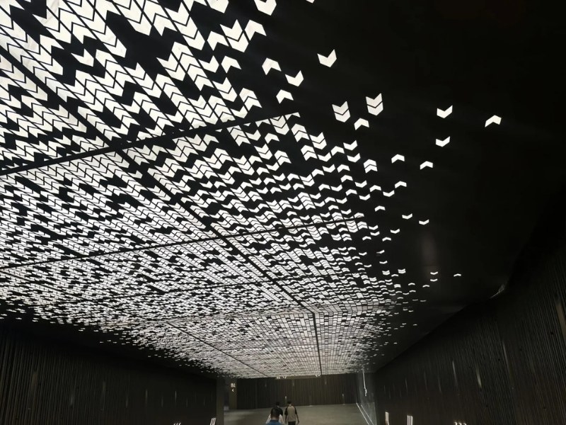 trần nhôm đục lỗ