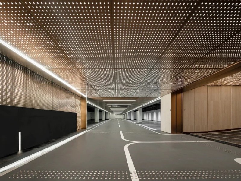 trần nhôm đục lỗ