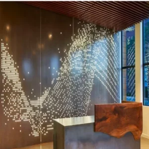 vách trang trí nhôm cnc