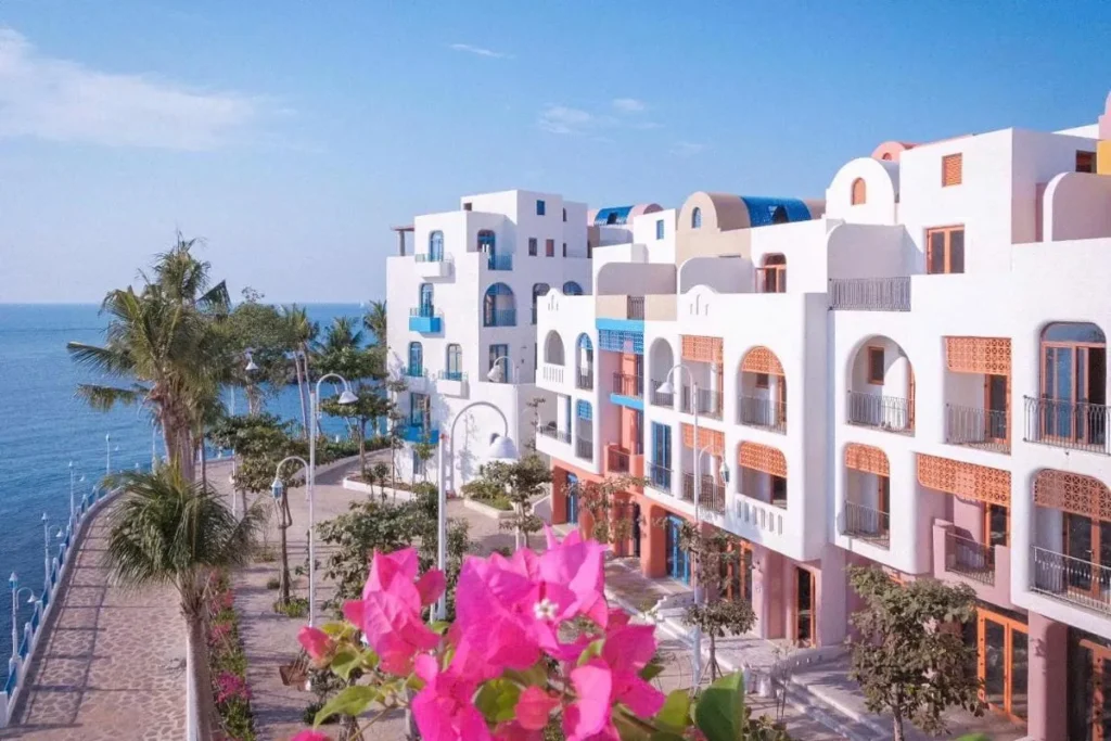 thi công nhôm trang trí dự án The Santo Port