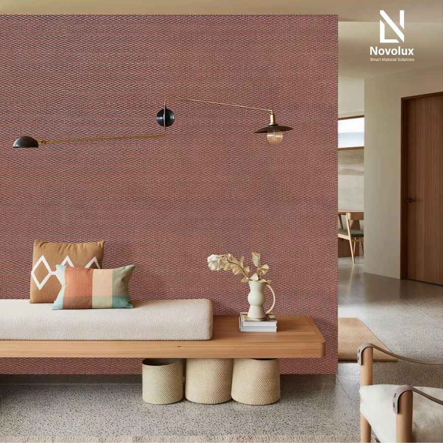 ứng dụng ốp đá mềm HEMP WOVEN STONE