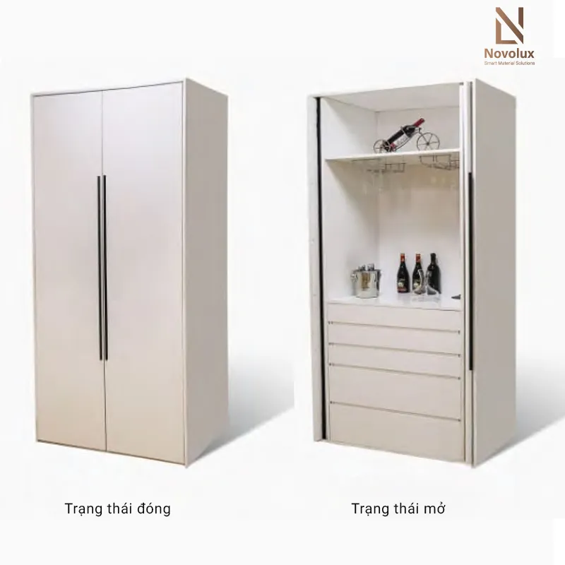 phụ kiện cửa trượt xếp giấu cánh