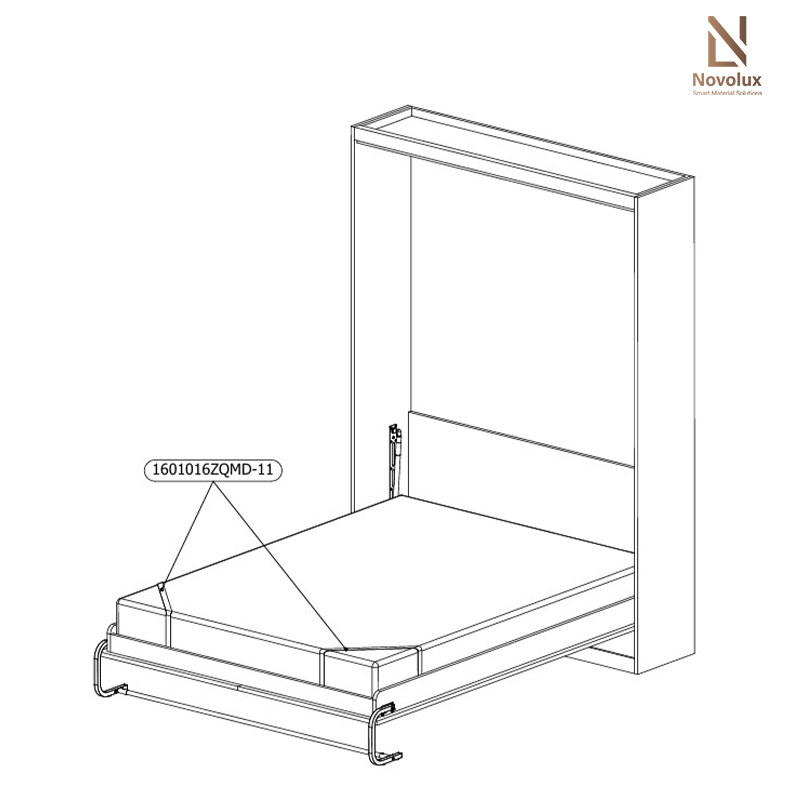 phụ kiện giường gấp nâng hạ thông minh