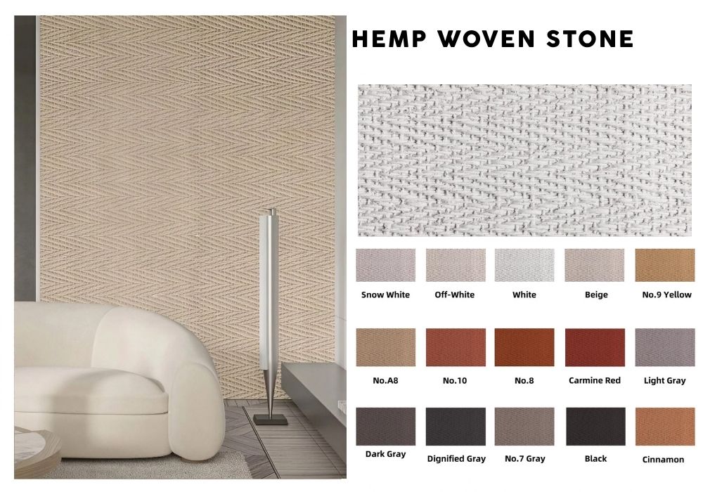 Tấm ốp đá dẻo Flexible Stone trang trí tường phòng khách