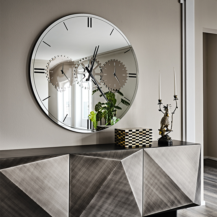  Đồng Hồ Treo Tường Nghệ Thuật Hiện Đại Time Mirror