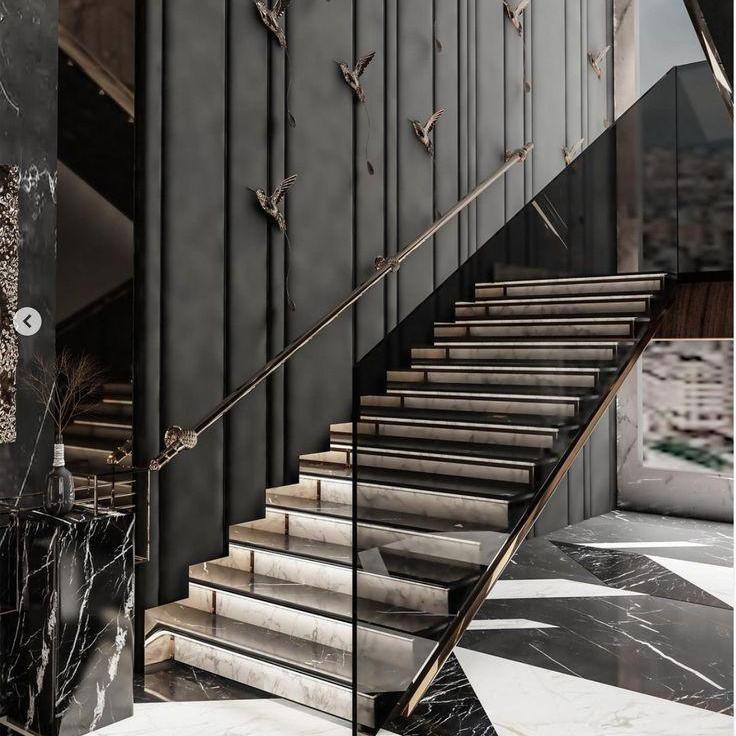 Hình ảnh sản phẩm lan can kim loại mạ vàng