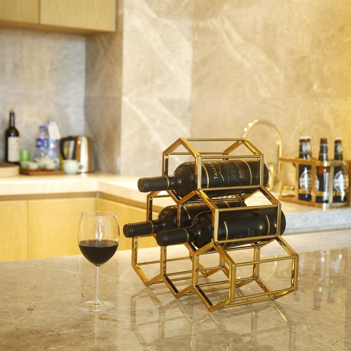 Kệ Để Rượu Nhỏ Gọn Sang Trọng