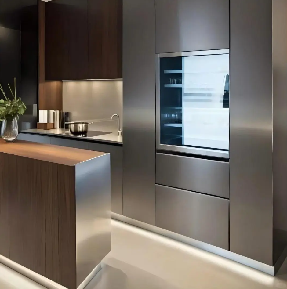 Tủ Bếp Inox 304 Chất Lượng Cao Theo Yêu Cầu