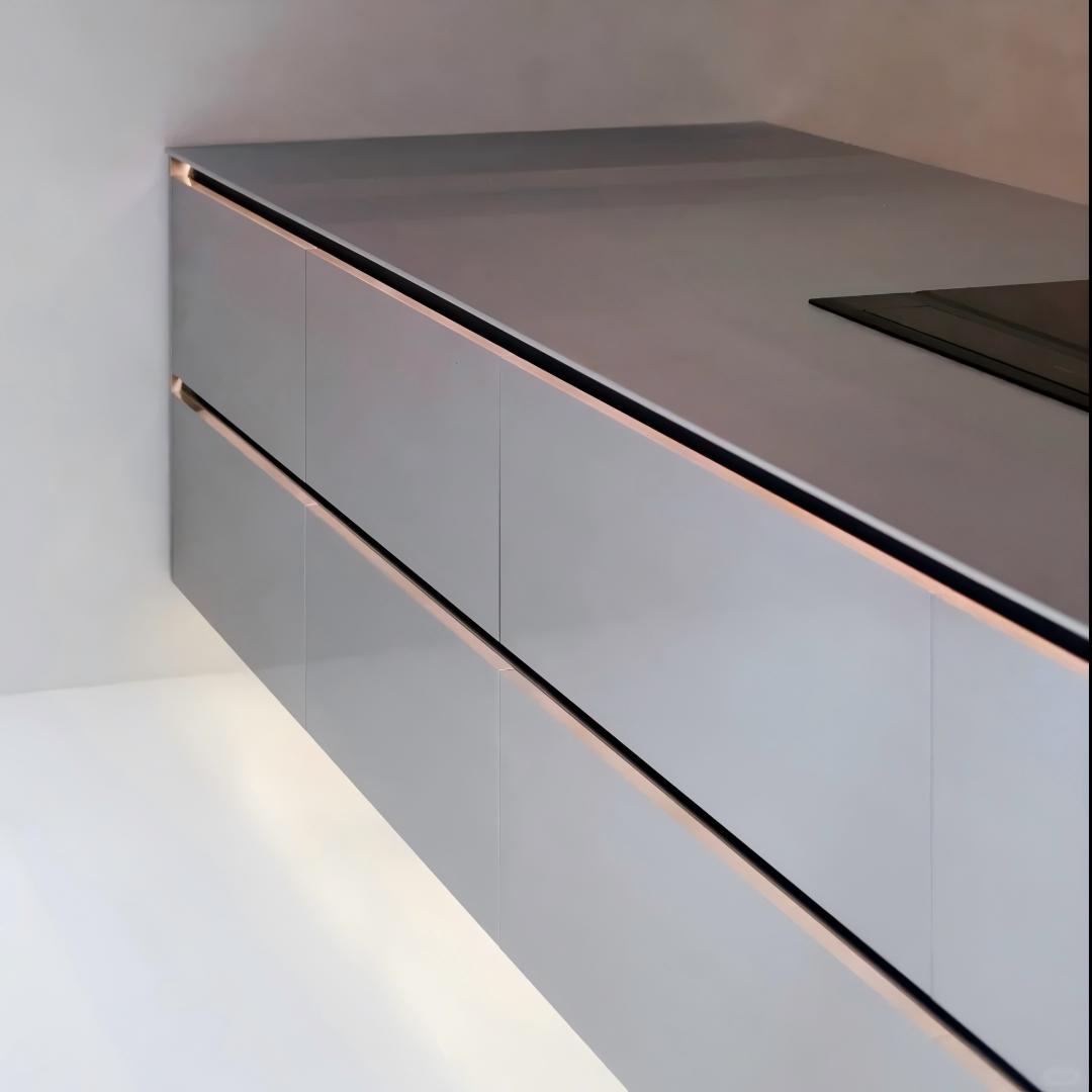 Tủ Bếp Bằng Thép Không Gỉ Được Thiết Kế Riêng