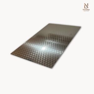 inox dập nổi Hình vuông lập thể