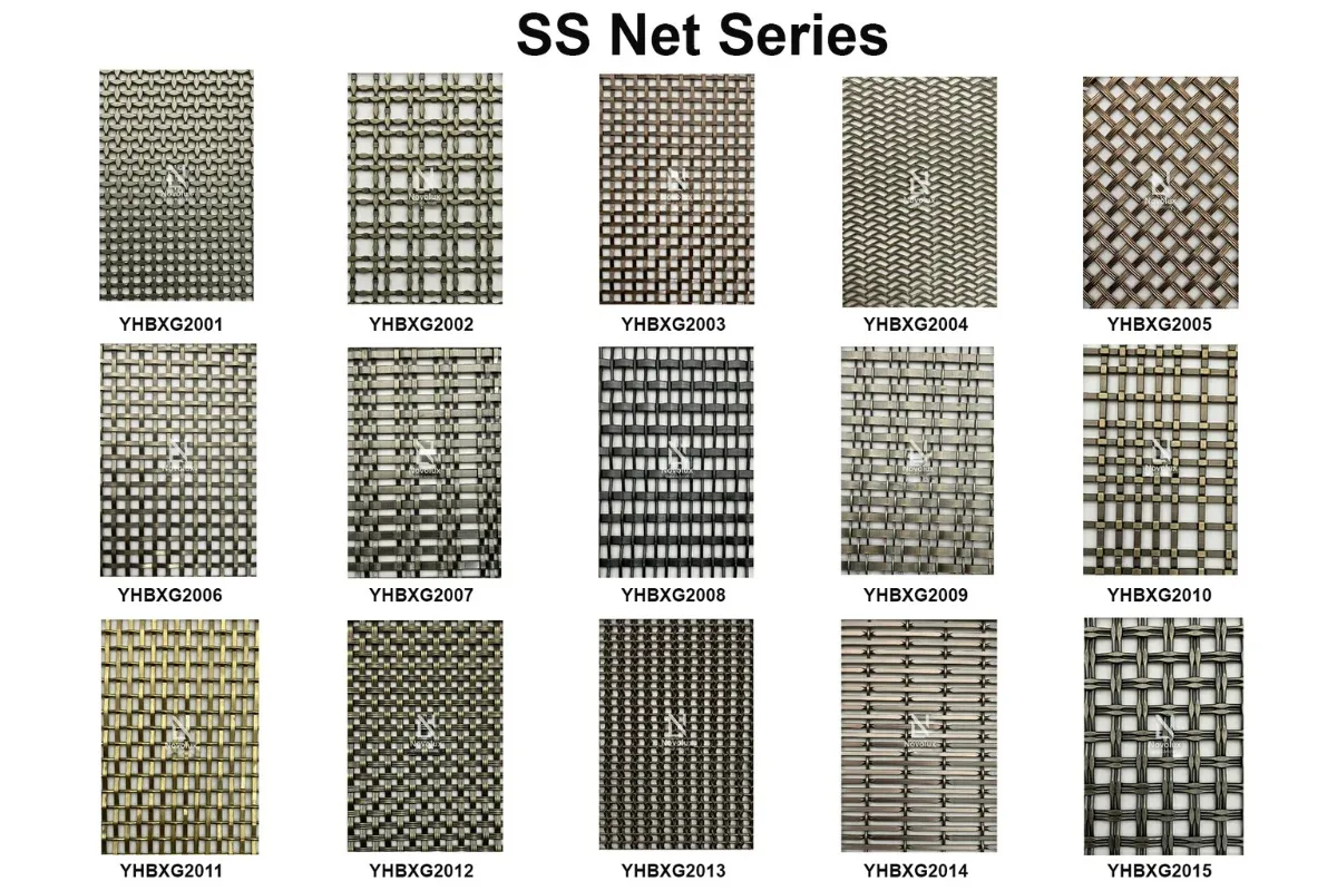 mẫu inox lưới trang trí