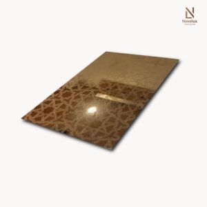 inox vàng hồng điêu khắc