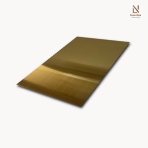 inox xước vàng gold