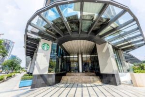 thi công mái che canopy căn hộ the diamond residence