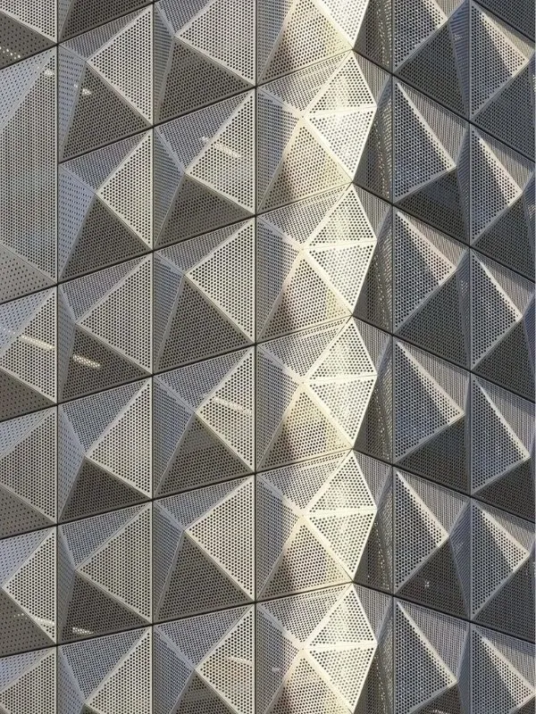 Mặt dựng nhôm đục lỗ