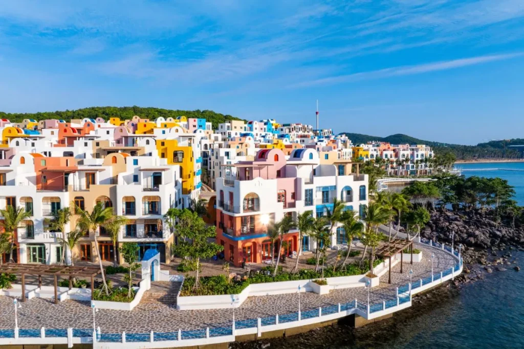 thi công nhôm trang trí dự án Shophouse The Santo Port