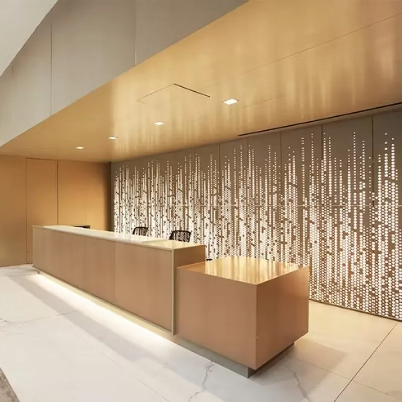 vách trang trí nhôm cnc