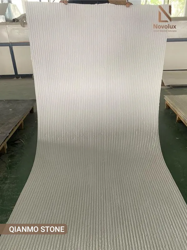 tấm ốp đá dẻo màu trắng