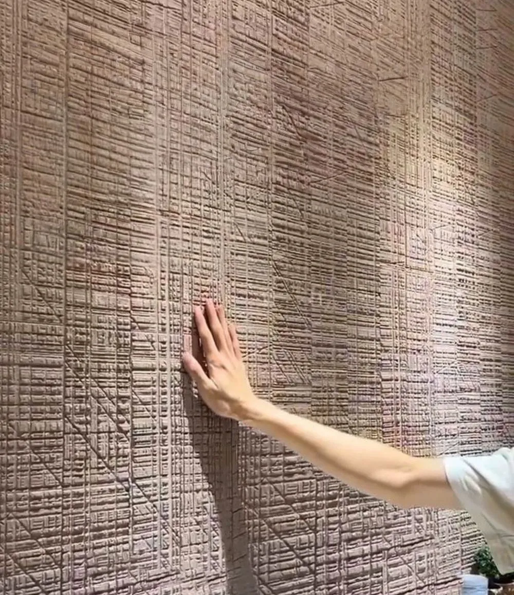 vách tường ốp đá dẻo hiệu ứng 3d
