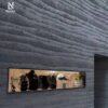 mẫu đá mềm coarse rammed earth stone