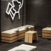 mẫu đá mềm coarse rammed earth stone