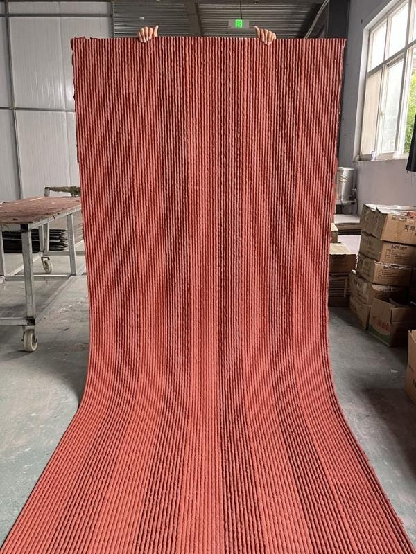 mẫu đá mềm vein stone màu đỏ