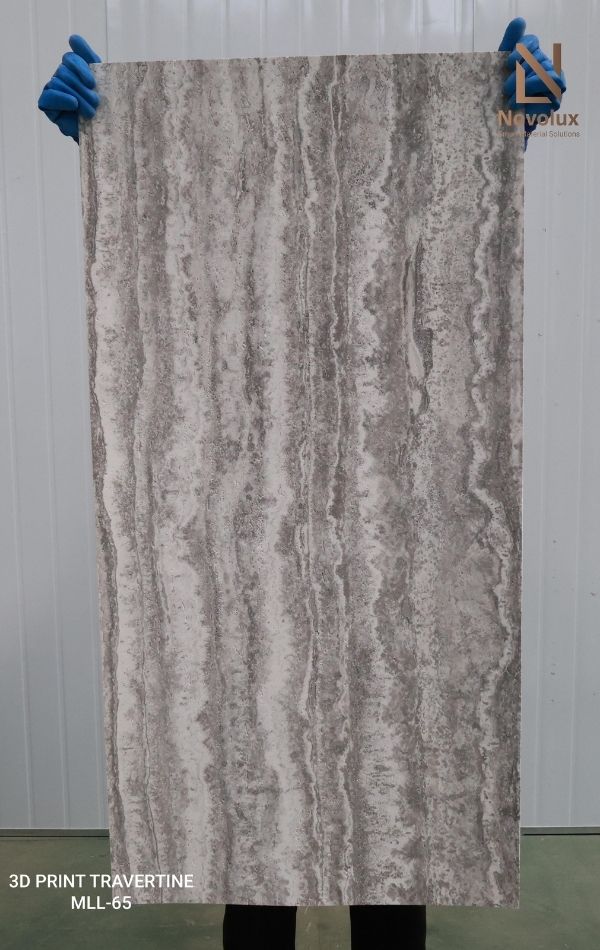 tấm đá mềm vân travertine