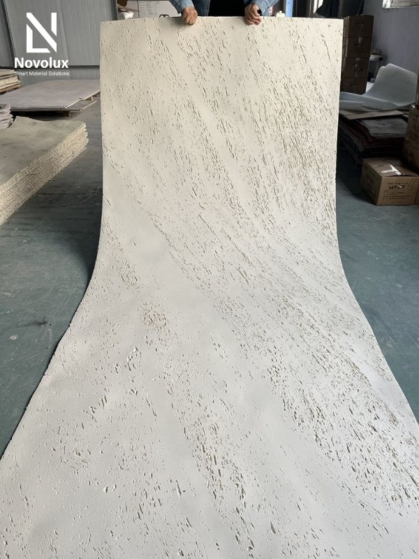 tấm ốp đá mềm vân travertine