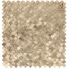 tấm mosaic vảy cả kim loai