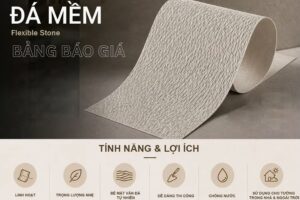 giá tấm đá mềm