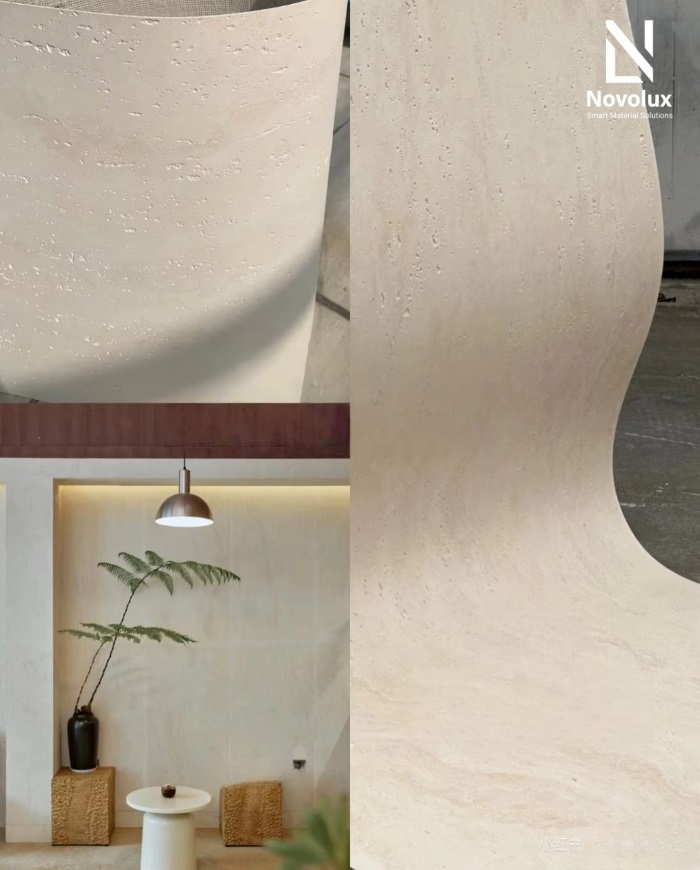 mẫu đá mềm vân travertine