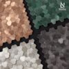 tấm dán mosaic kim loại