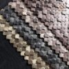 tấm mosaic vảy cả kim loai