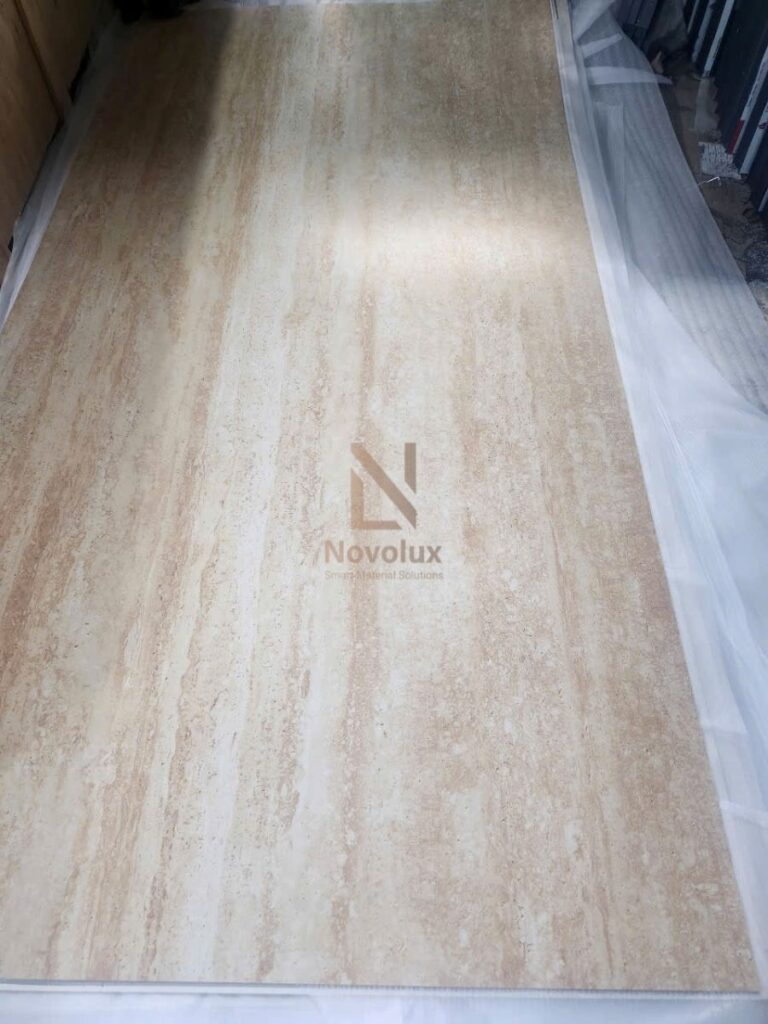 mẫu đá dẻo travertine in vô vơ