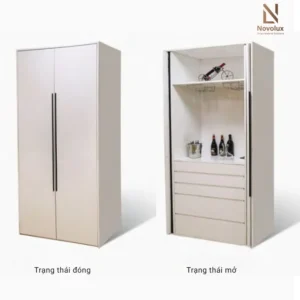 phụ kiện cửa trượt xếp giấu cánh