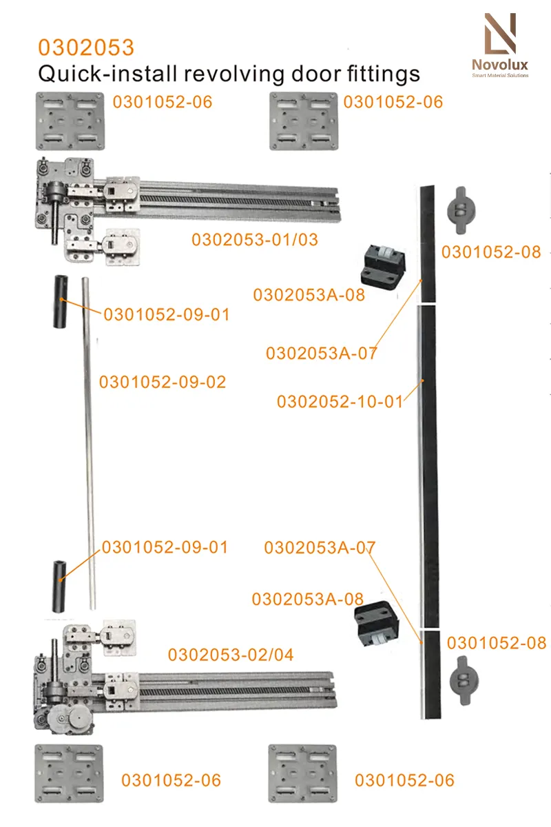 phụ kiện cửa trượt xếp giấu cánh