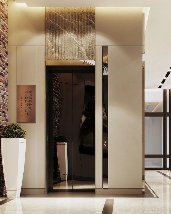 mẫu ốp inox đen sang trọng
