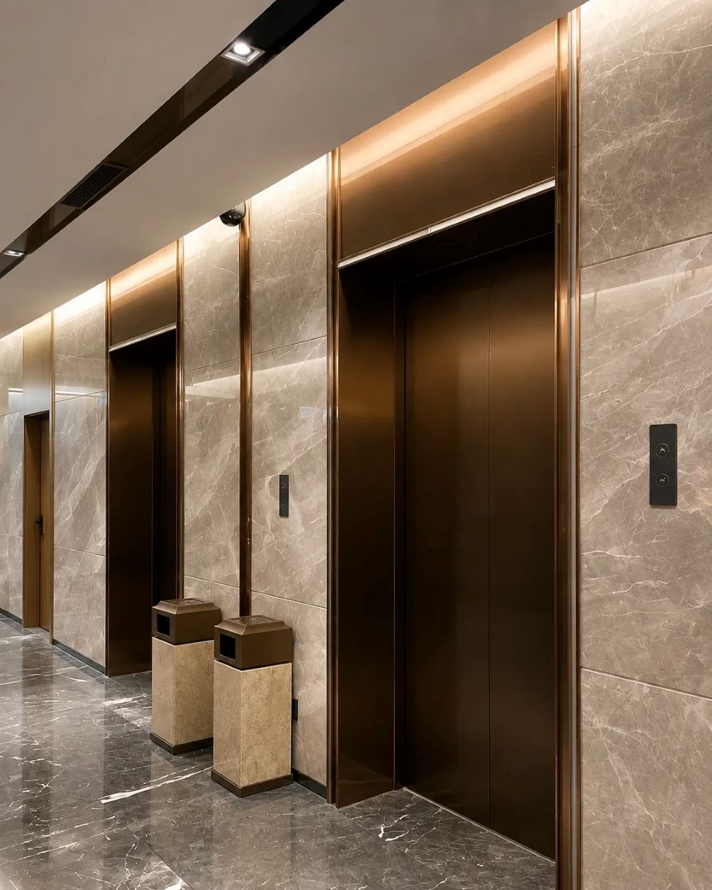 15 ý tưởng ốp inox thang máy đẹp, hiện đại và sang trọng