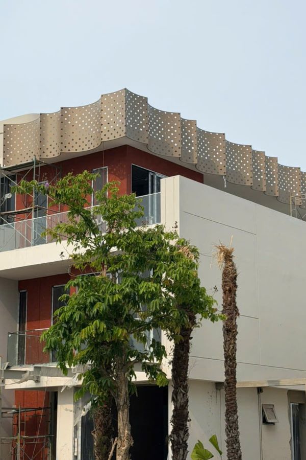 thi công tấm ốp nhôm cnc